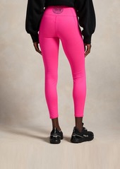 Ralph Lauren: Polo Polo Ralph Lauren Women's Pink Pony Performance Leggings - Pink