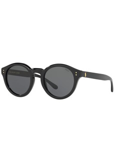 Ralph Lauren: Polo Polo Ralph Lauren Women's Sunglasses, PH414949-x - Shiny Black