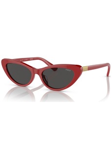 Ralph Lauren: Polo Polo Ralph Lauren Women's Sunglasses, PH4199U54-x - Shiny Classic Red