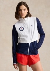 Ralph Lauren: Polo Polo Ralph Lauren Women's Team Usa Hybrid Jacket - White Multi