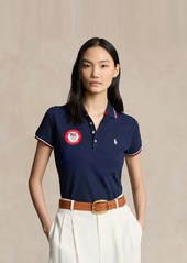 Ralph Lauren: Polo Polo Ralph Lauren Women's Team Usa Mesh Polo Shirt - White