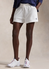 Ralph Lauren: Polo Polo Ralph Lauren Women's Team Usa Terry Drawstring Shorts - White