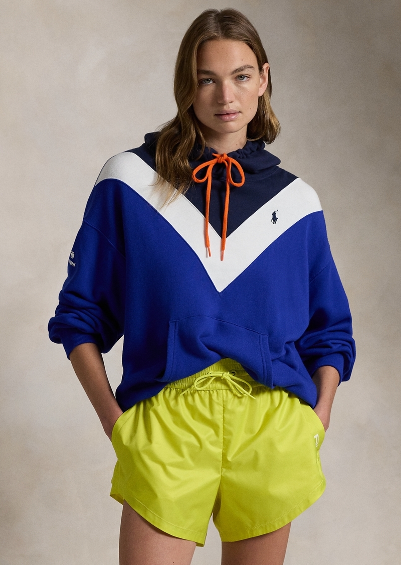 Ralph Lauren: Polo Polo Ralph Lauren Women's Us Open Chevron French Terry Hoodie - Multi