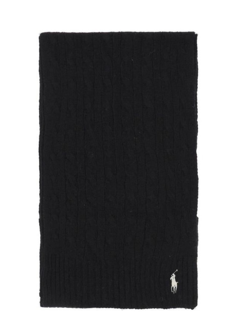 Ralph Lauren: Polo Polo ralph lauren wool and cashmere cable-knit scarf