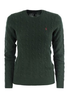 Ralph Lauren: Polo POLO RALPH LAUREN Wool and cashmere cable-knit sweater