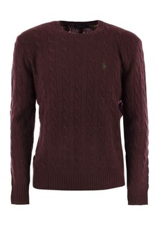Ralph Lauren Polo POLO RALPH LAUREN Wool and cashmere cable-knit sweater