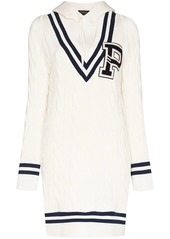 Ralph Lauren: Polo cable-knit hooded jumper dress