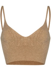Ralph Lauren: Polo cable-knit bralette-style top
