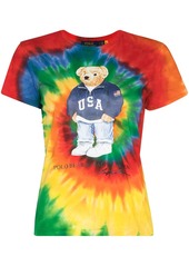 Ralph Lauren: Polo tie-dye Bear print T-shirt