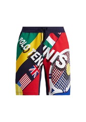 Ralph Lauren Polo Polo Tennis Interlock Drawstring Shorts