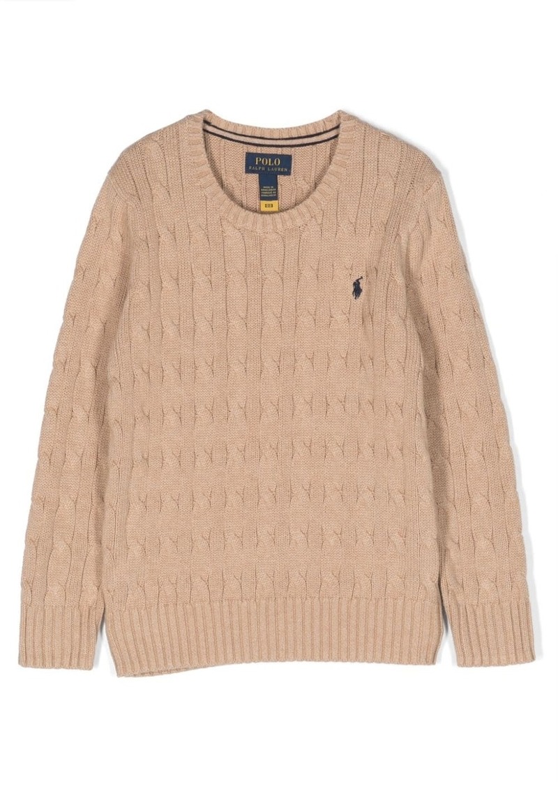 Ralph Lauren: Polo Polo Pony cable-knit jumper