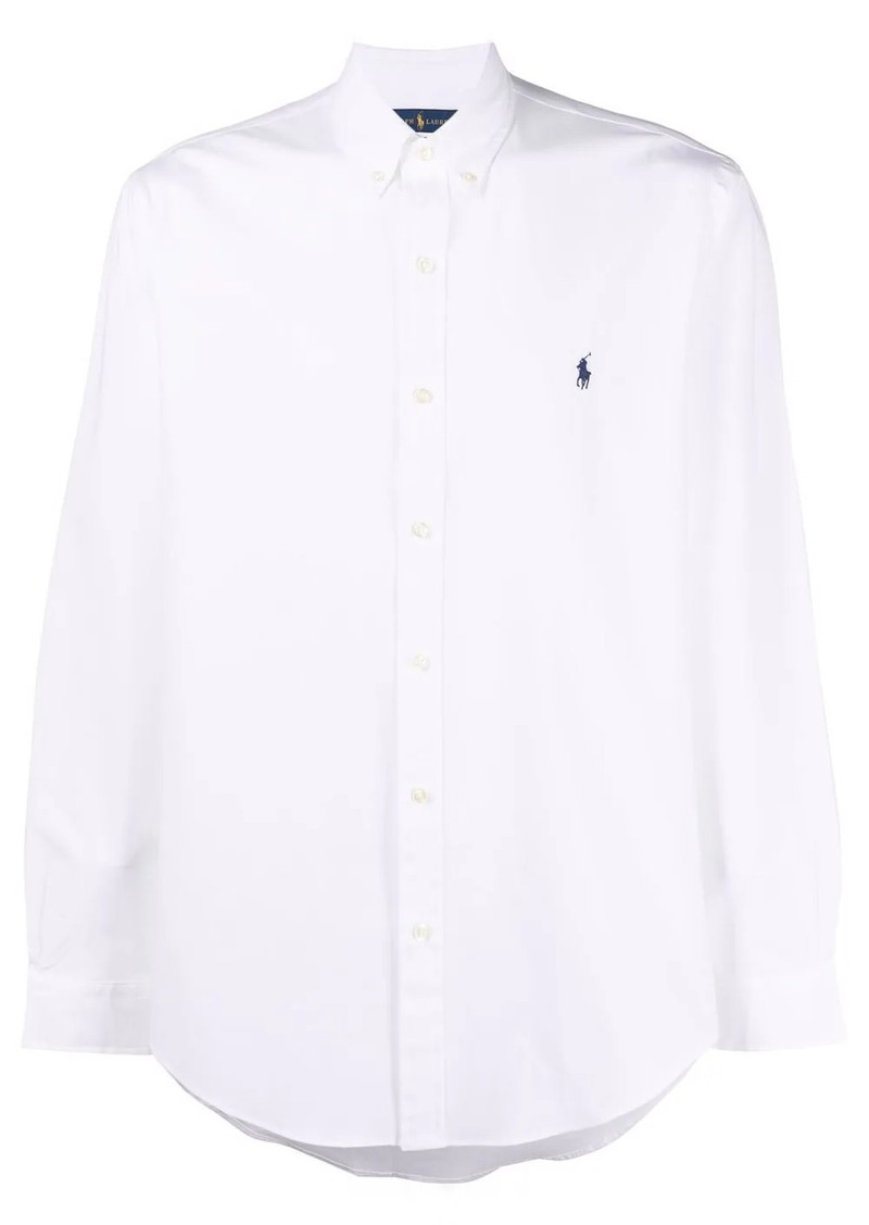 Ralph Lauren Polo Polo Pony-embroidered long-sleeve shirt