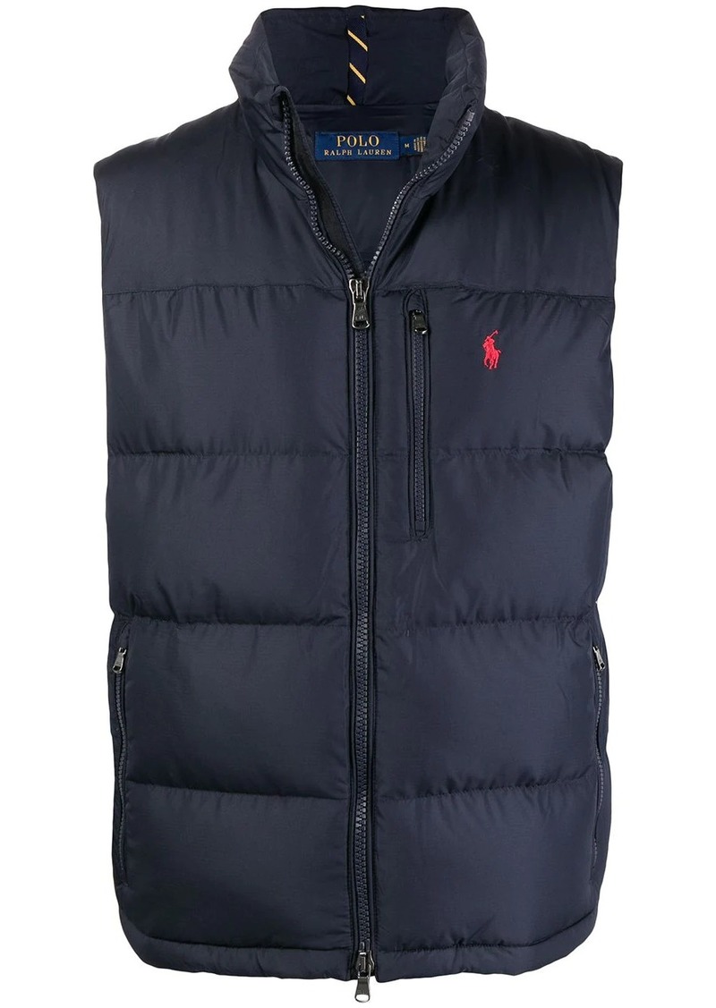 Ralph Lauren Polo Pony logo padded gilet