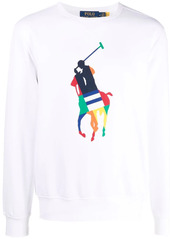 Ralph Lauren Polo Pony-print crew-neck sweatshirt