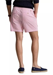 Ralph Lauren Polo Prepster Striped Seersucker Cotton Shorts