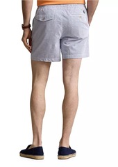 Ralph Lauren Polo Prepster Striped Seersucker Cotton Shorts
