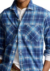 Ralph Lauren Polo Printed Flannel Sport Shirt