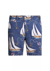 Ralph Lauren Polo Printed Rustic Twill Shorts