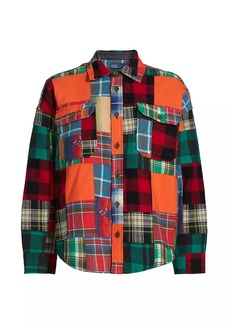 Ralph Lauren: Polo Quilted Patchwork Oversized Shirt