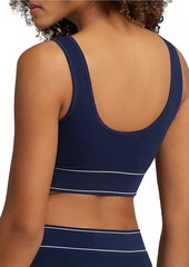 Ralph Lauren: Polo Rib-Knit Logo Crop Top