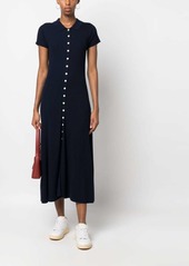 Ralph Lauren: Polo ribbed-knit midi dress