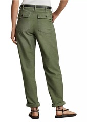 Ralph Lauren: Polo Ricky Cotton Sateen Pants