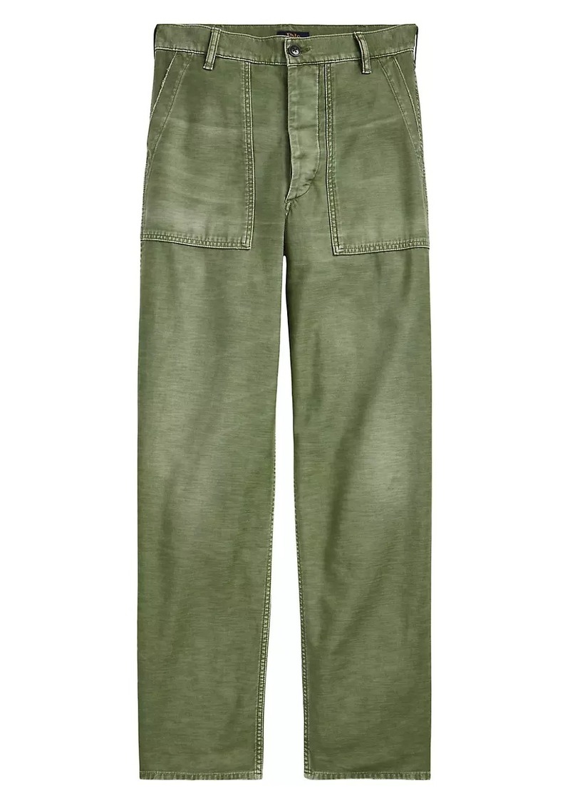 Ralph Lauren: Polo Ricky Cotton Sateen Pants