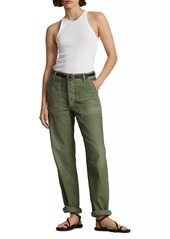 Ralph Lauren: Polo Ricky Cotton Sateen Pants