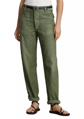 Ralph Lauren: Polo Ricky Cotton Sateen Pants