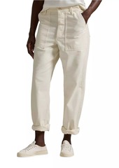 Ralph Lauren: Polo Ricky Cotton Utility Straight-Leg Pants