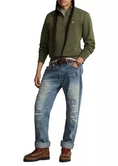 Ralph Lauren Polo RL Fleece Quarter-Zip Sweatshirt