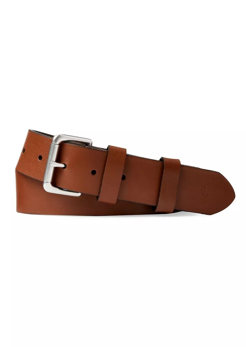 Ralph Lauren Polo ​​Roller Buckle Leather Belt