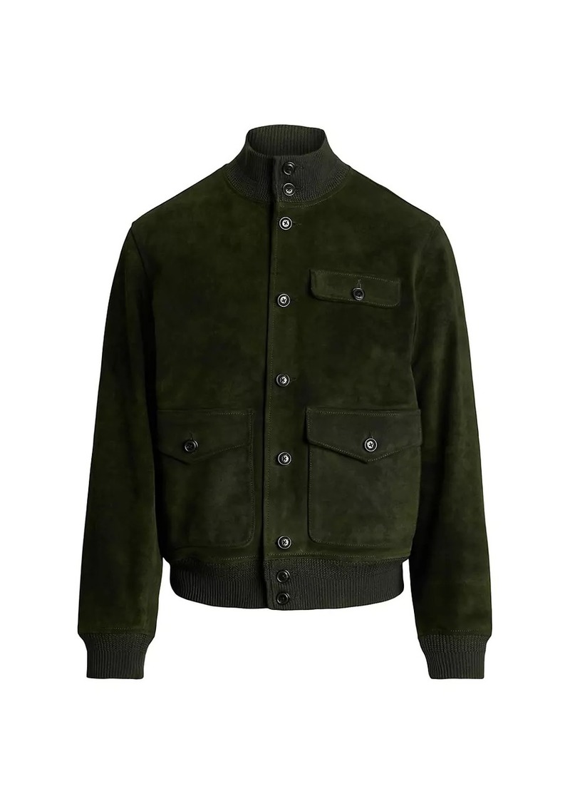 Ralph Lauren Polo Roughout Suede Skeet Jacket