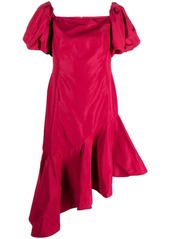 Ralph Lauren: Polo ruffled asymmetrical taffeta gown