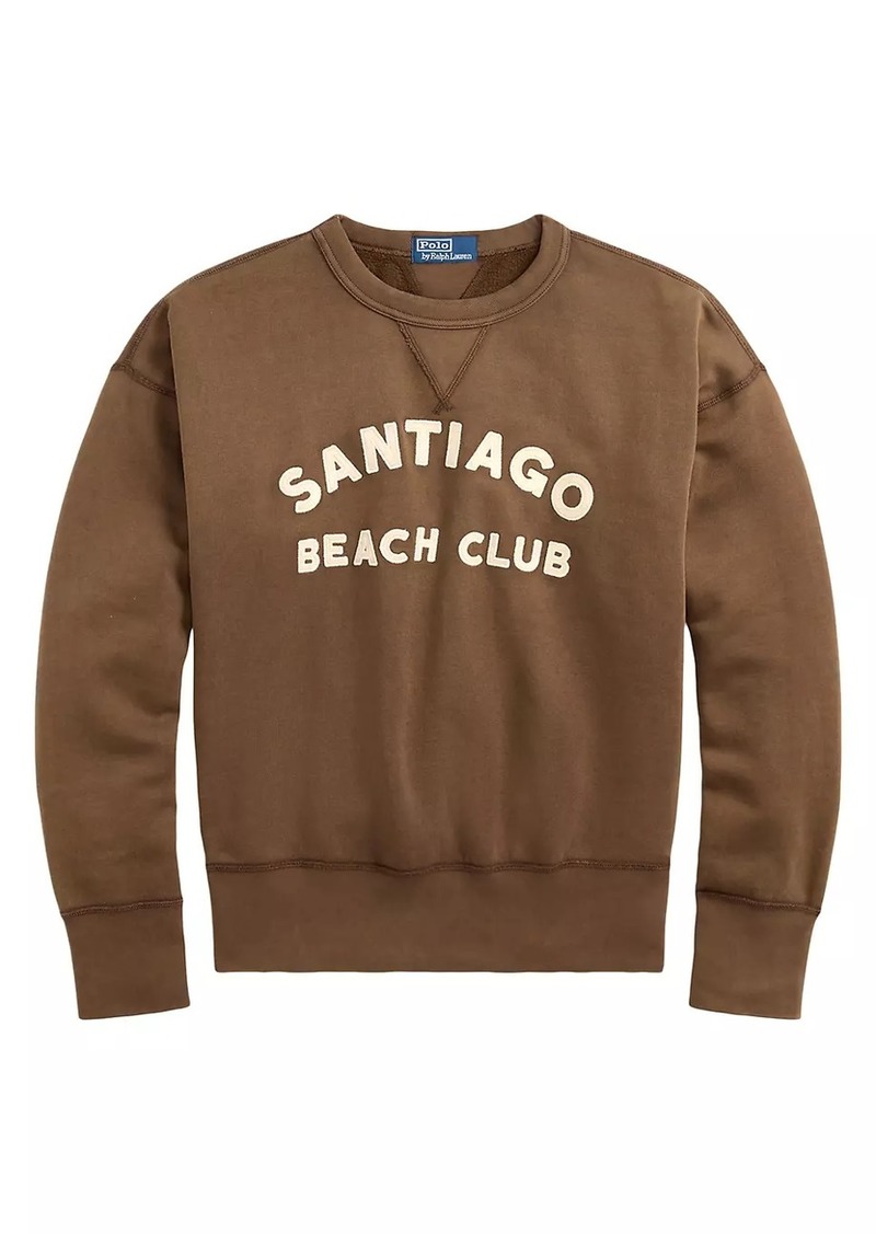 Ralph Lauren Polo Santiago Beach Club Cotton-Blend Sweatshirt