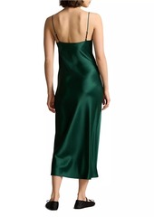 Ralph Lauren: Polo Satin Midi Slip Dress