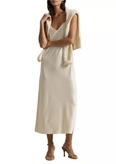 Ralph Lauren: Polo Satin Slip Midi-Dress