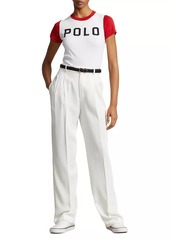 Ralph Lauren: Polo Satin Straight-Fit Trousers