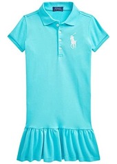 Ralph Lauren: Polo Short Sleeve Big Pony Dress (Little Kids)