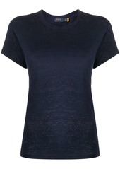 Ralph Lauren: Polo short-sleeve linen top