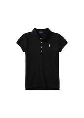 Ralph Lauren: Polo Short Sleeve Mesh Polo Shirt (Big Kids)