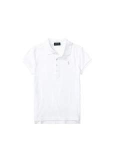 Ralph Lauren: Polo Short Sleeve Mesh Polo Shirt (Big Kids)