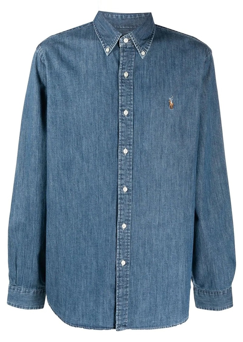 Ralph Lauren Polo signature Polo Pony motif denim shirt