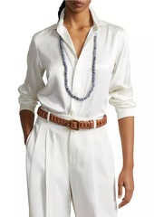 Ralph Lauren: Polo Silk Classic-Fit Shirt