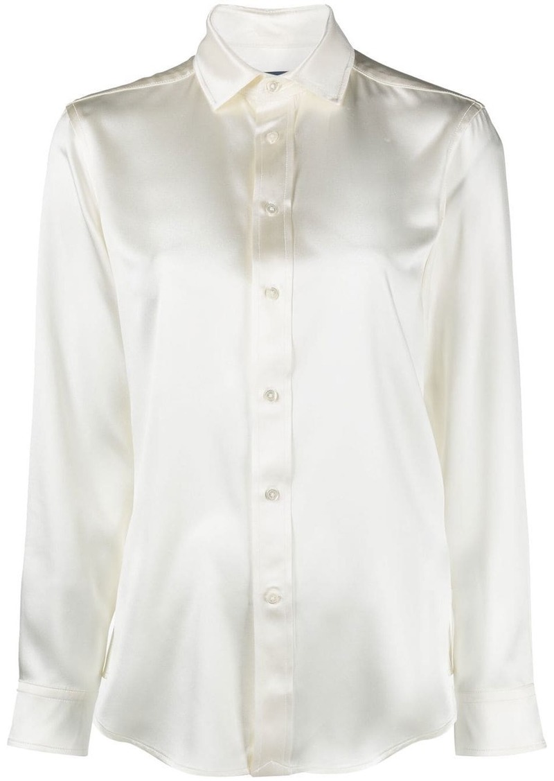 Ralph Lauren: Polo silk longsleeved shirt