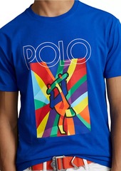Ralph Lauren Polo Skateboard Graphic Jersey T-Shirt