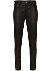 Ralph Lauren: Polo leather skinny trousers