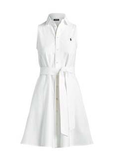 Ralph Lauren: Polo Sleeveless A-Line Shirtdress