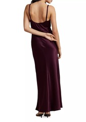 Ralph Lauren: Polo Sleeveless Satin Gown