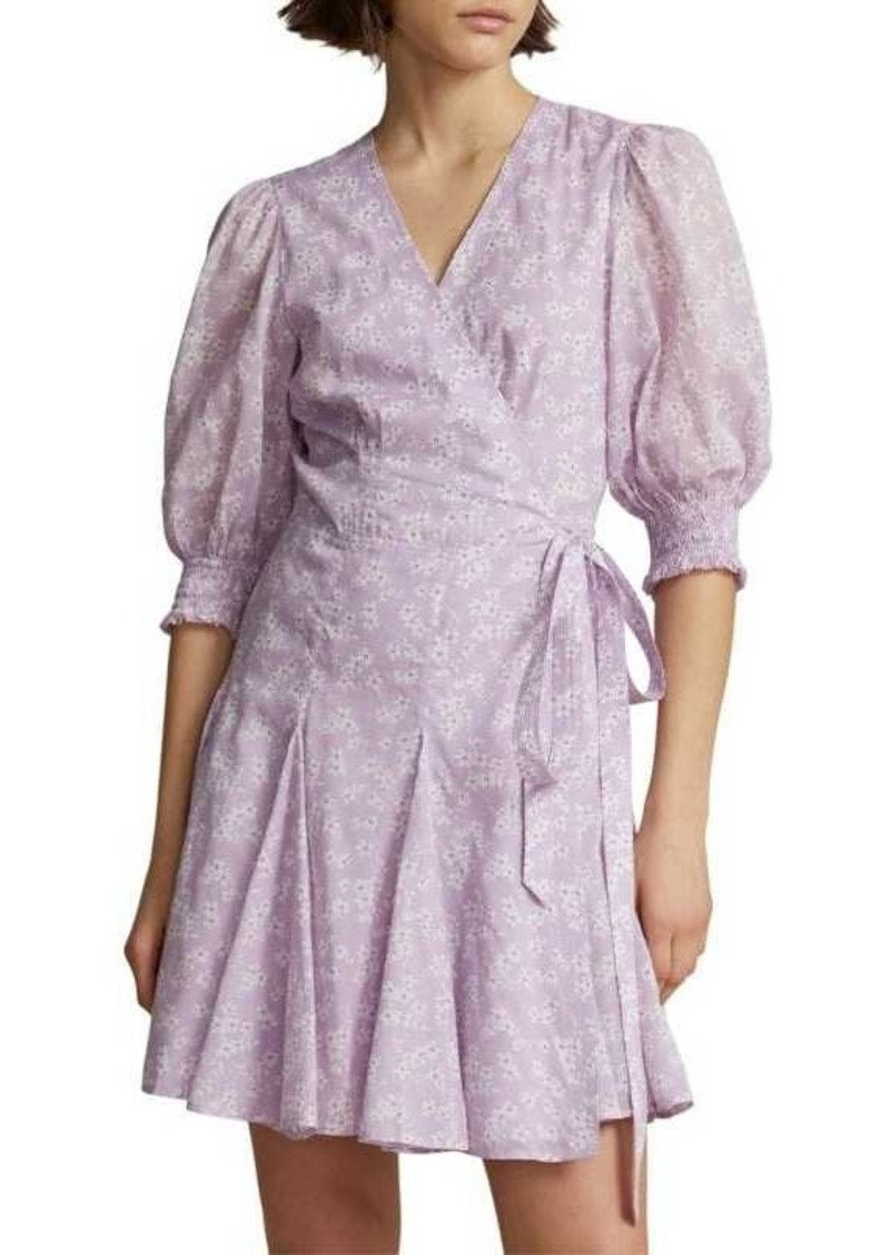 Ralph Lauren: Polo Soma Floral Wrap Mini Dress